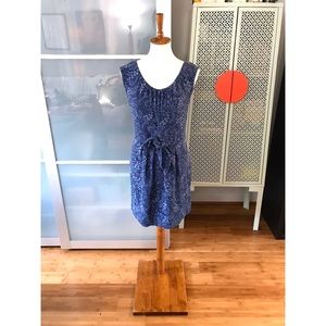 Marc by Marc Jacobs Cutout Tie Waist Floral Dress